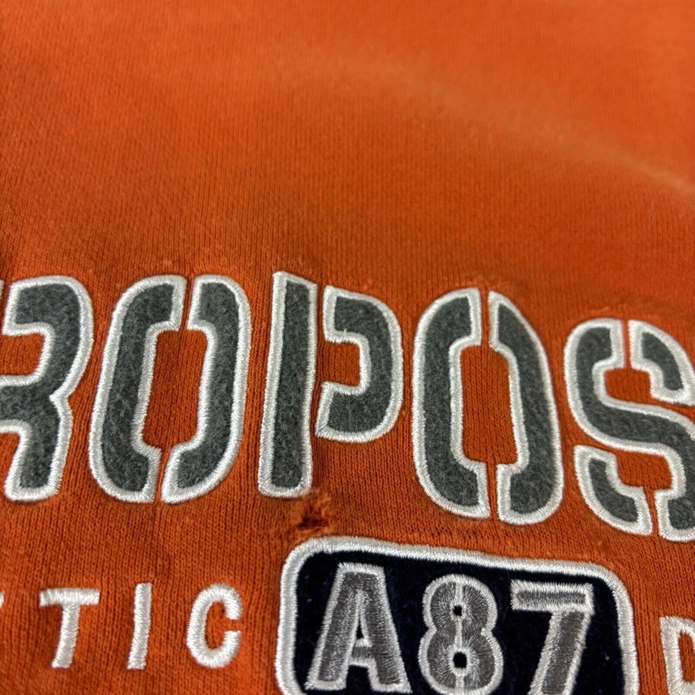 VTG Aeropostale Medium Crewneck Y2K Fleece Logo Sweatshirt Athletic A87 Distress - Picture 5 of 10